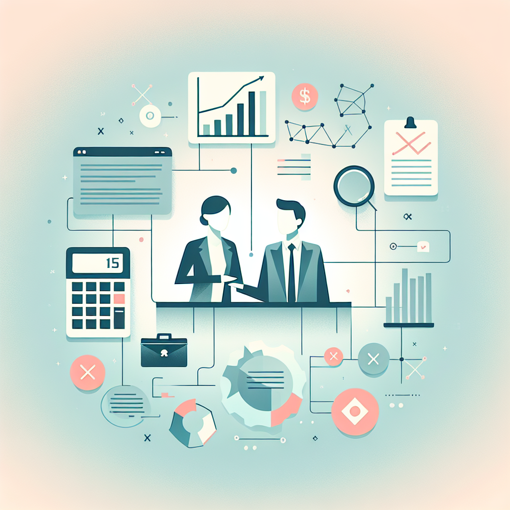 세무회계 복잡성을 보여주는 이미지